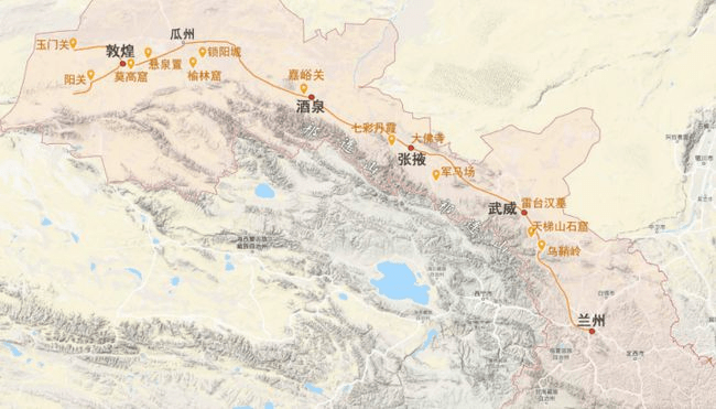 【丝路印象】一首“凉州词”,半部“河西史”_敦煌郡_玉门关_西域