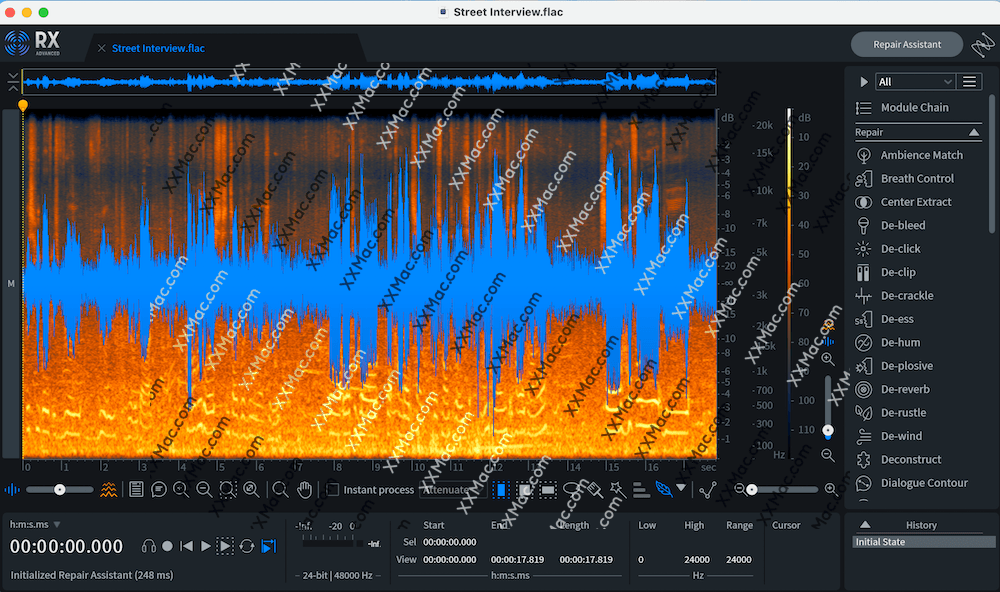 iZotope RX 10 Mac破解版 音频修复软件