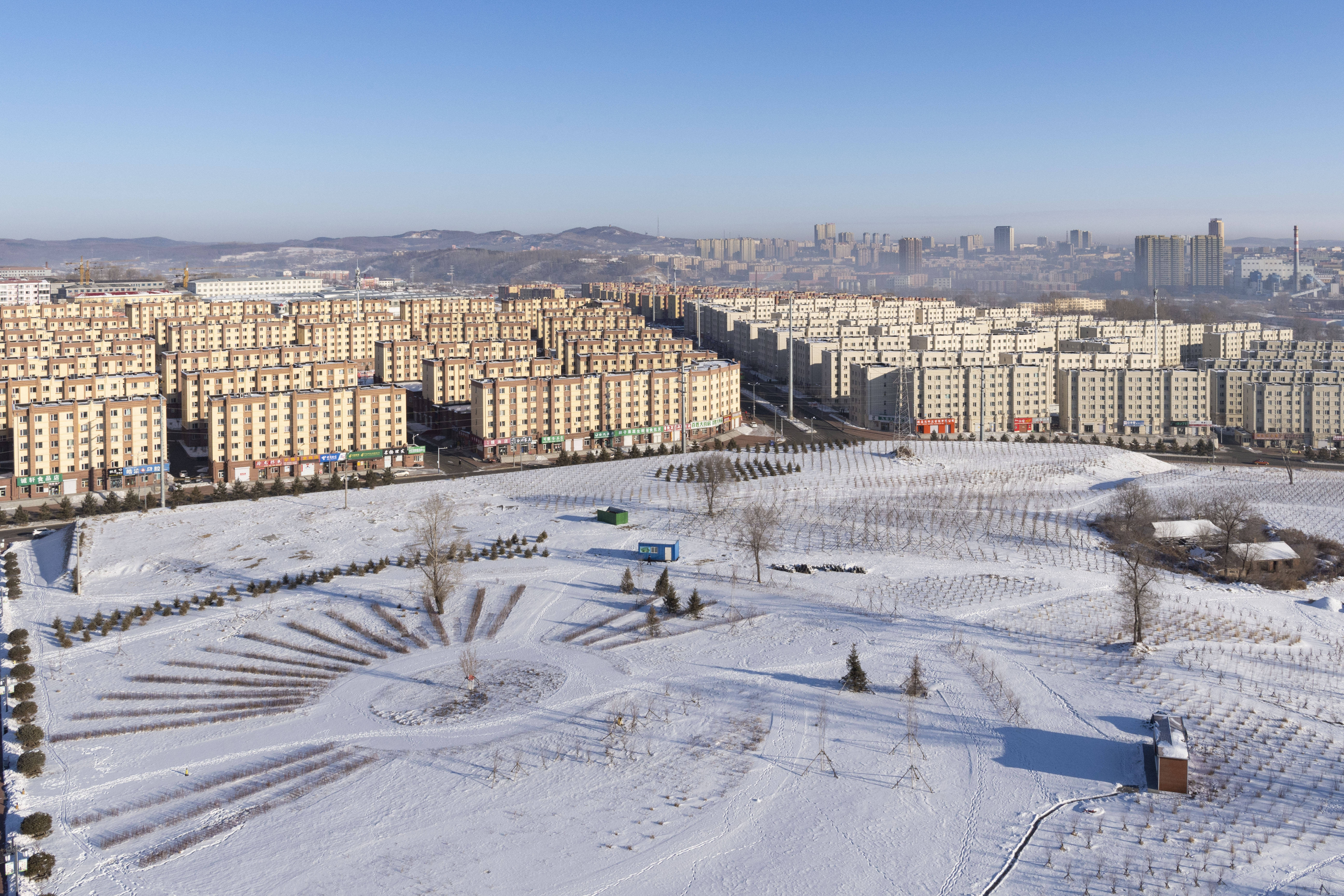 黑龙江鹤岗市城市图片图片