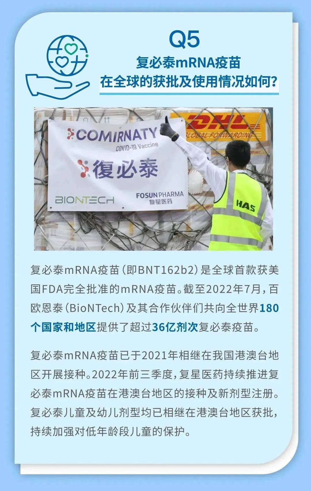 搜狐医药 | 复星医药发布:复必泰新冠疫苗及二价疫苗在中国香港正式