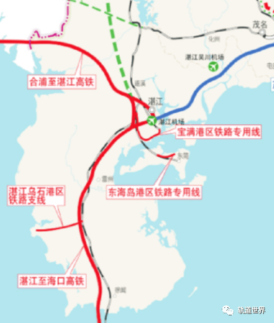 11.7亿 湛江宝满港区铁路专用线项目工程总承包(EPC)中标候选人_建设_铁路枢纽_规划