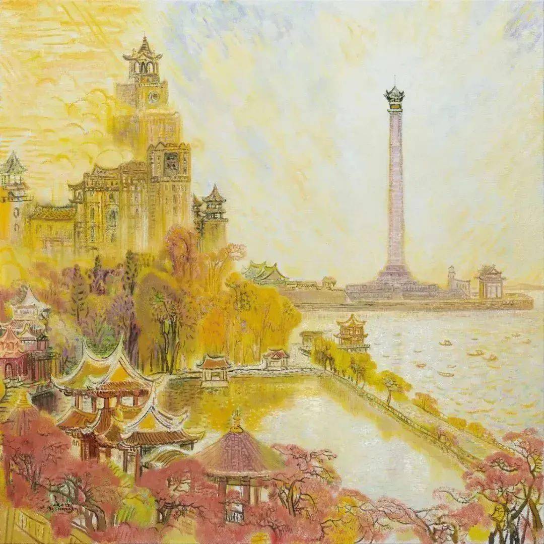 厦门二十名景油画之旅→_cm_福建省_作品