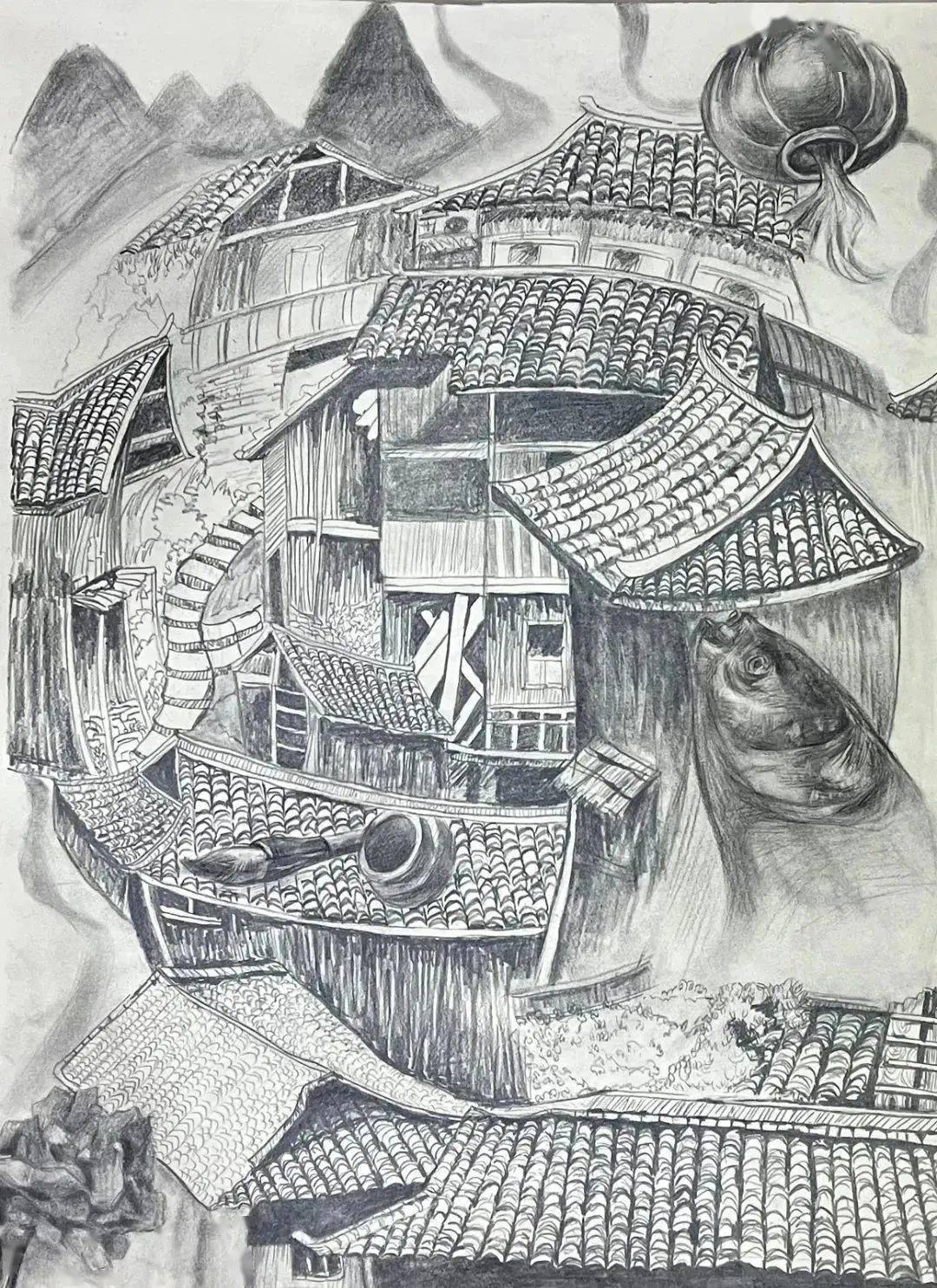 课程展 |22设计6班《 素描情绪》_能力_画面_刘晓艺