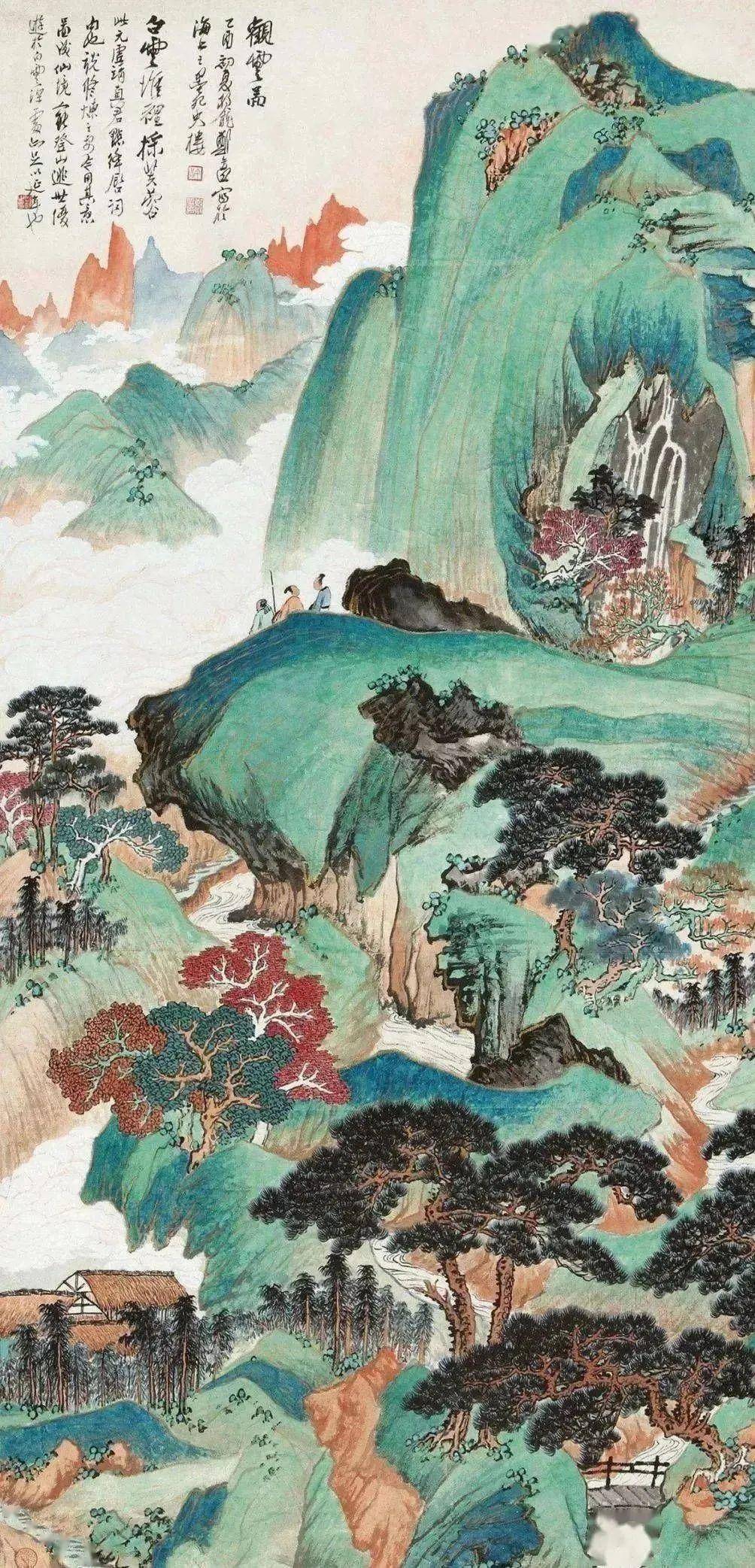 鄭午昌 山圖 郑午昌山水，浑厚苍茫_艺术