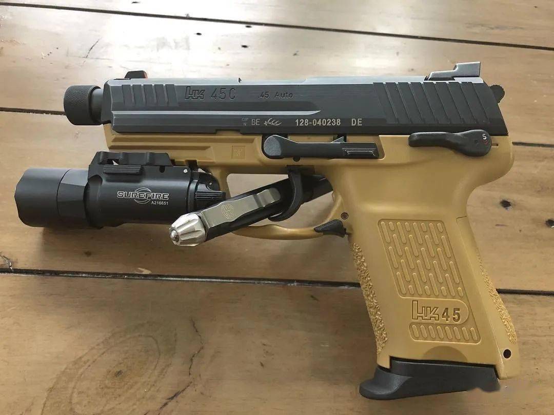 【强力干将】hk公司hk45/hk45c手枪美图欣赏_战术_公众_备份
