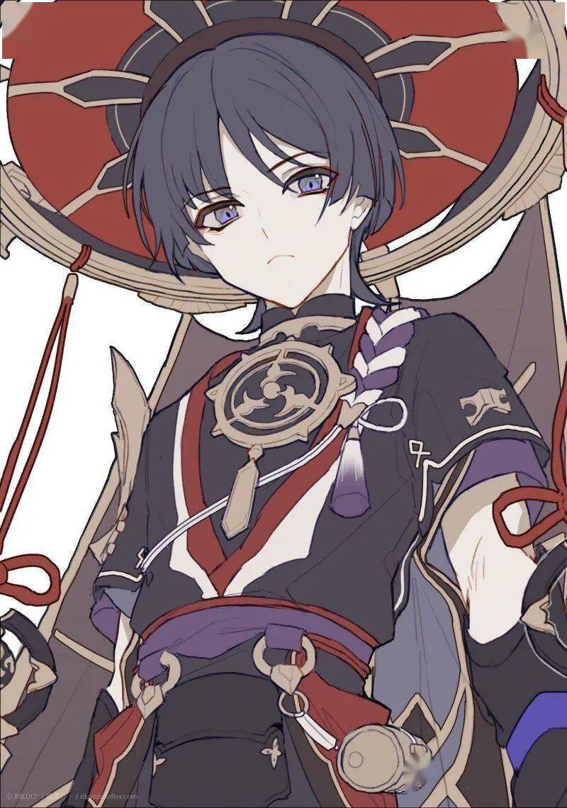 《原神》角色头像壁纸赏析:散兵_版权_留言_超超