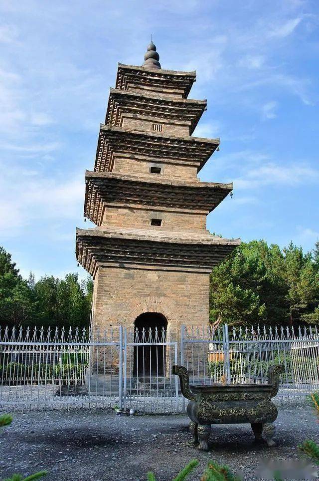 千年不倒吉林长白灵光塔——全球仅存渤海国建筑_地宫_文化_长方形