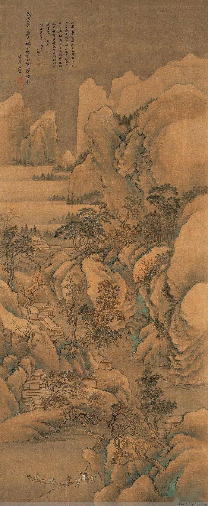 【名品视界】清·虞山派王石谷绘画作品欣赏_鉴定_研究_著名画家