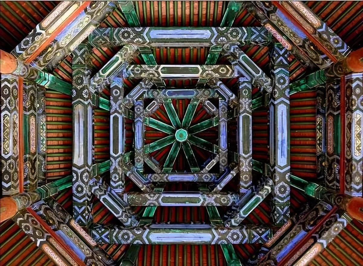 中国古建筑天花板——藻井_古人_结构_古代