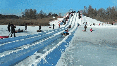 菏泽仿山滑雪场元旦盛大开业!超好玩!_活动_冰雪_冬日