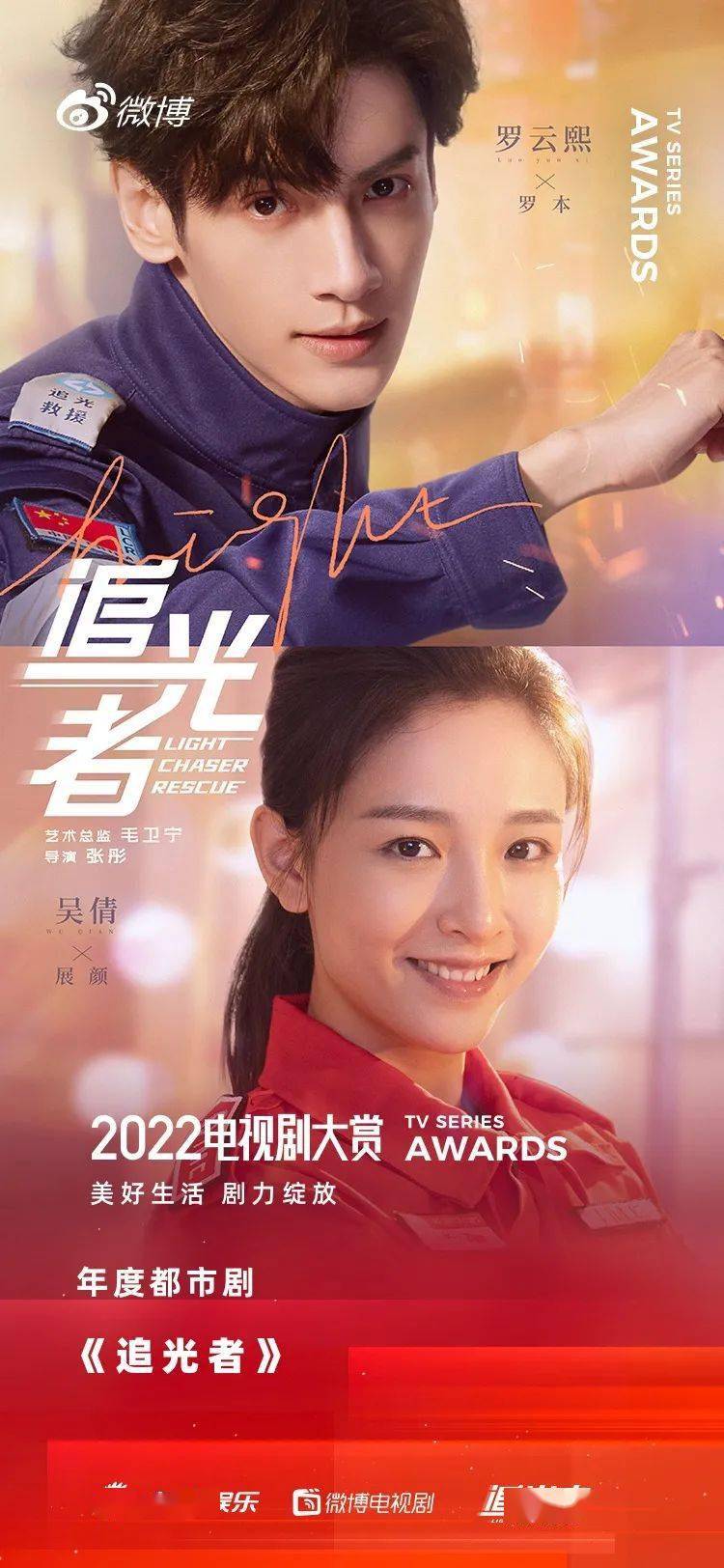华策克顿多部作品获2022微博电视剧大赏推荐_角色_年度_剧集
