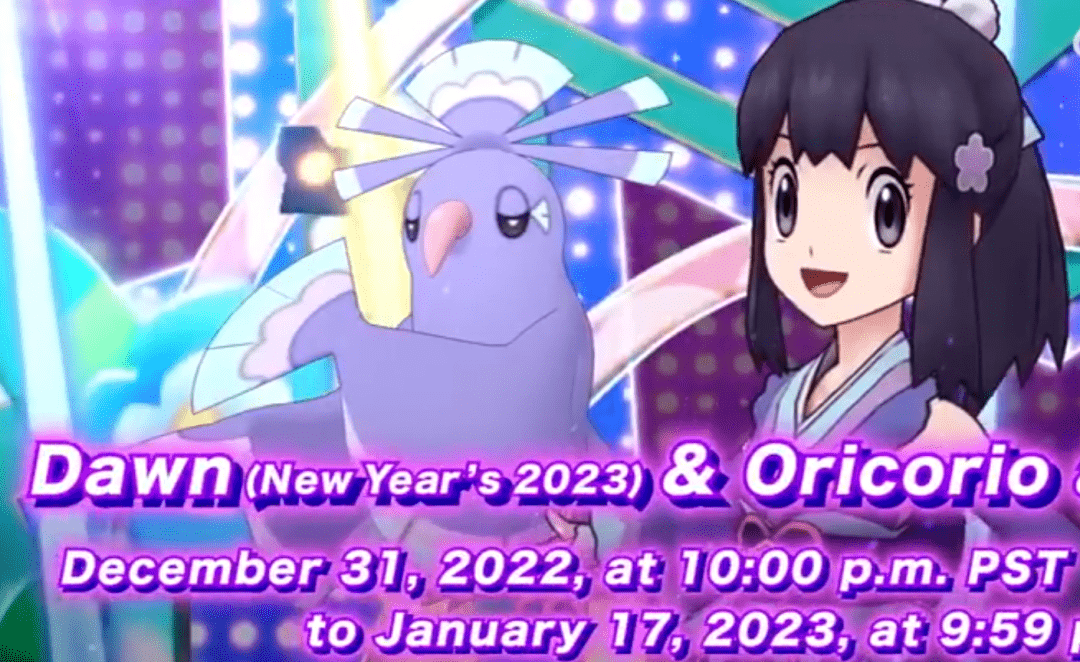 Dawn (New Year's 2023) & Oricorio