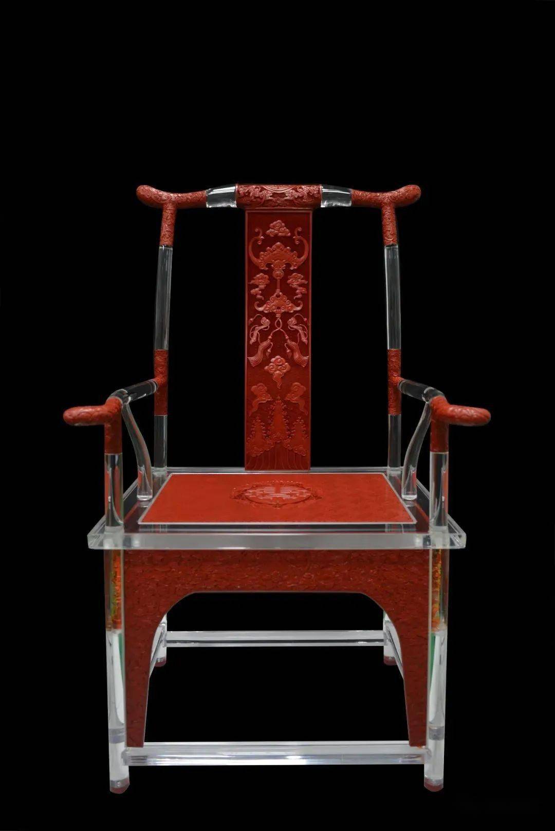 《鸿福官帽椅》李志刚,吴书利,张嘉伟,李月,柯冰晗80×62×120cm