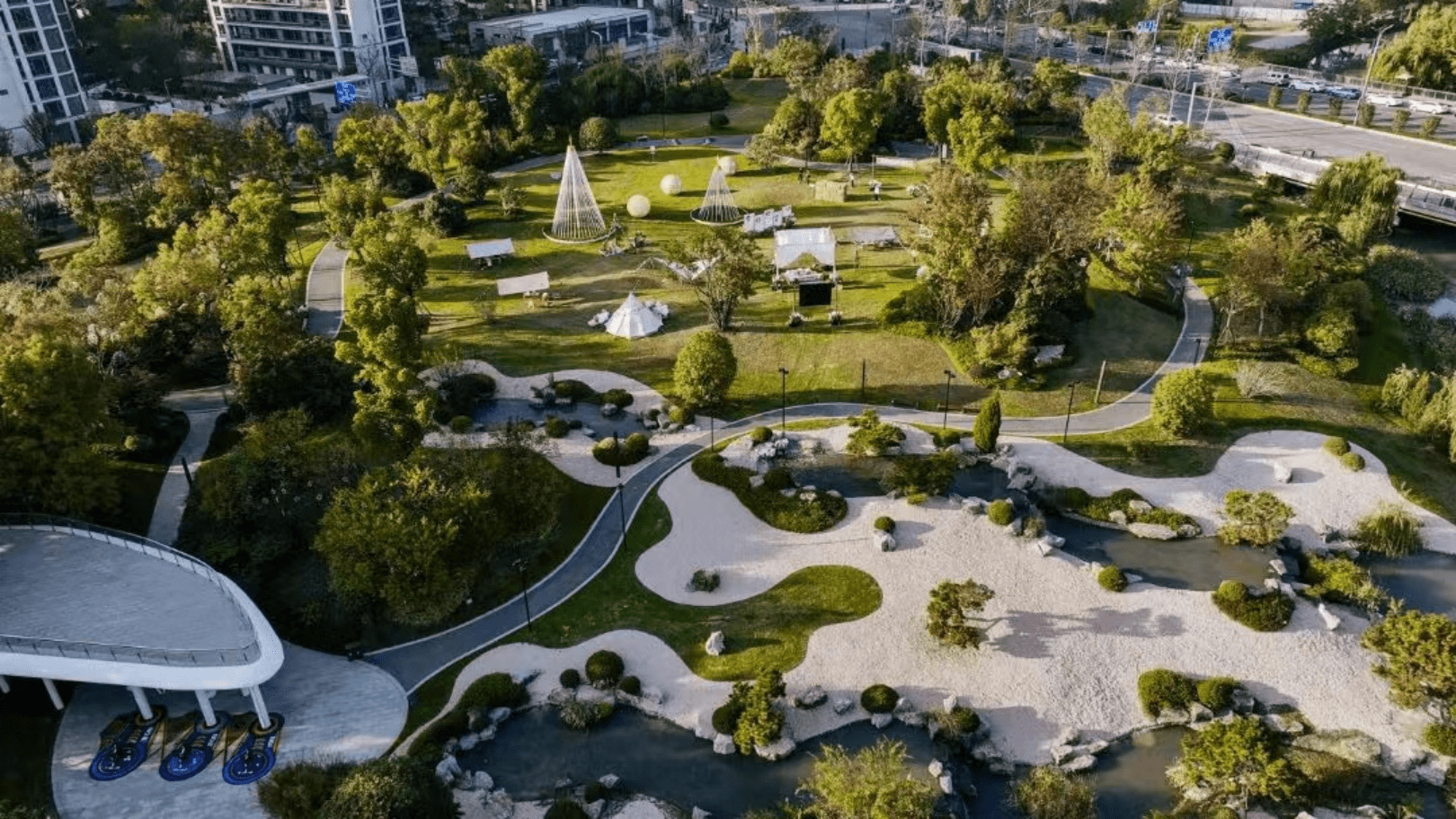 寧波生命科學城中央公園獲評省級優質綜合公園_城市_金茂_生活