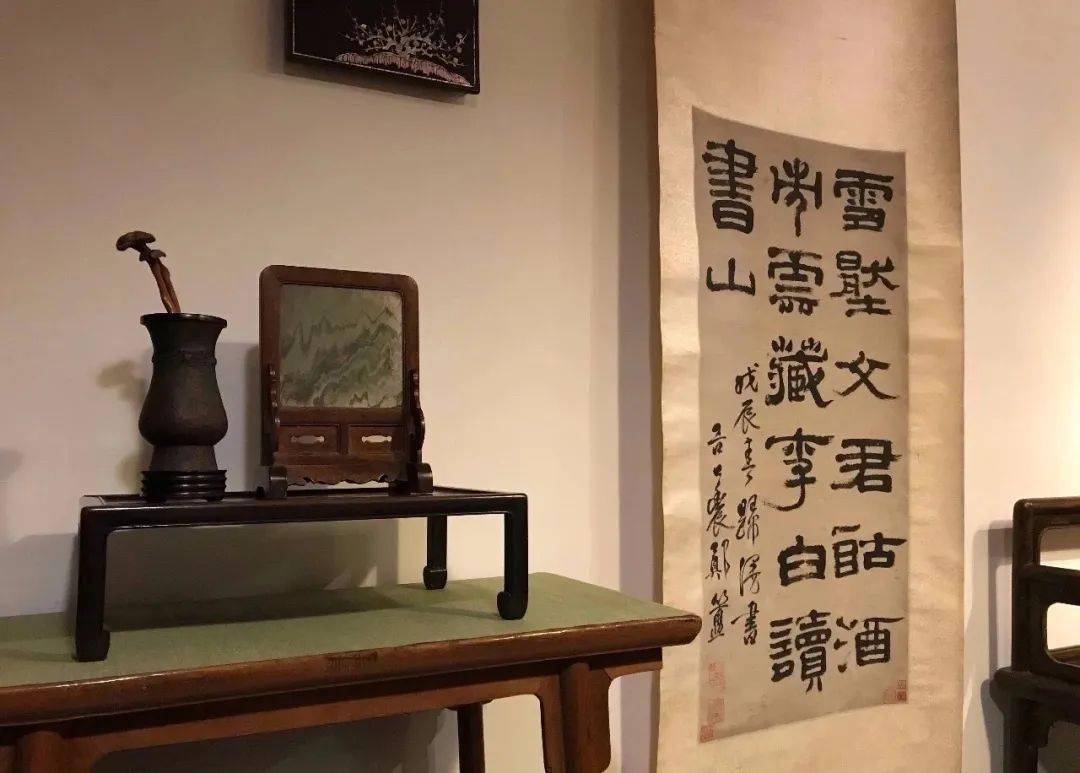 古代书房的布置_书斋_书案_陈设
