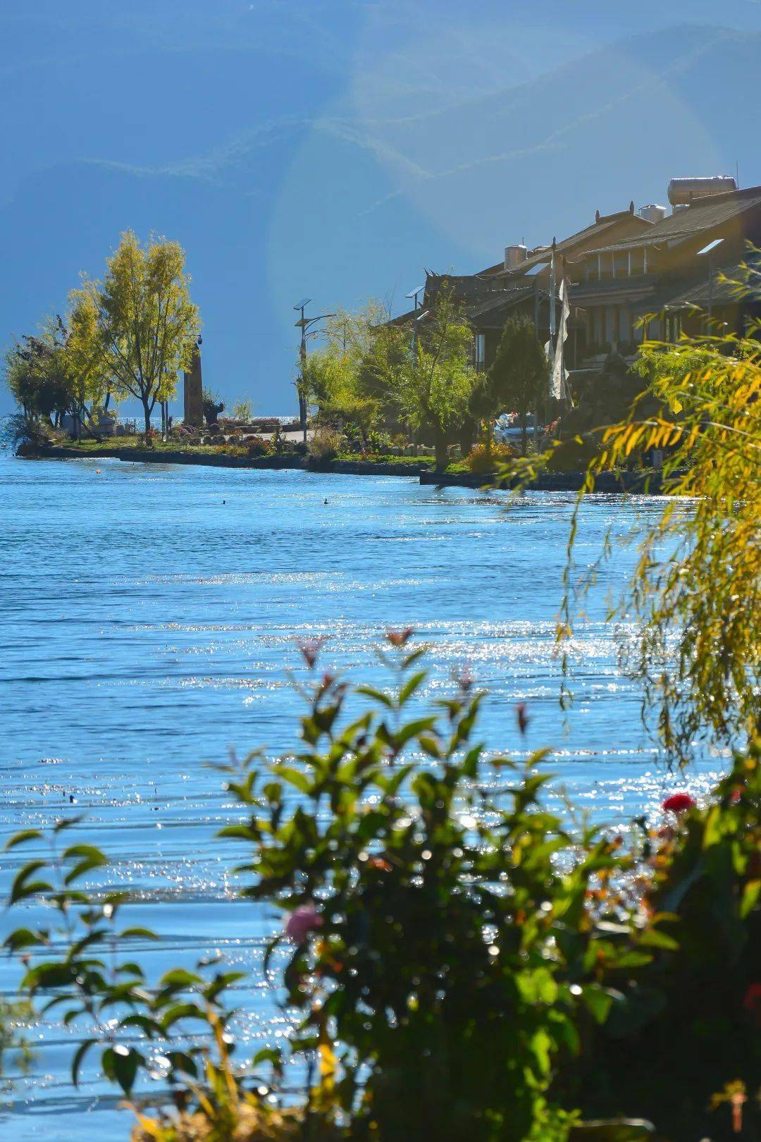 去有风的地方慢游吧!_泸沽湖_湖面_湖畔