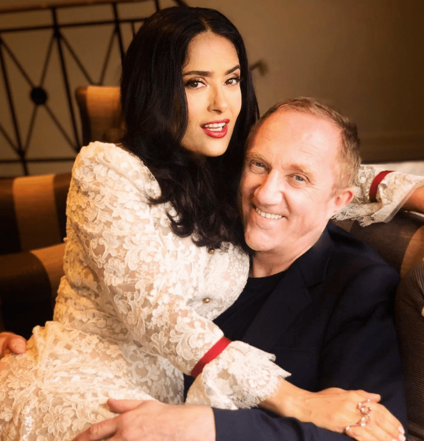 当时 fran04ois-henri pinault 已经认识了第二任妻子墨西哥的女