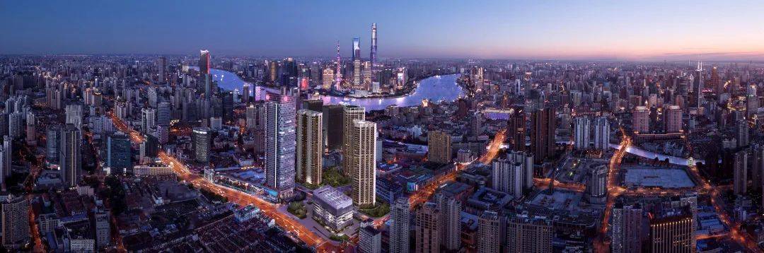 320米白玉兰广场,263米来福士双塔已投入运行,高达480米的浦西新地标