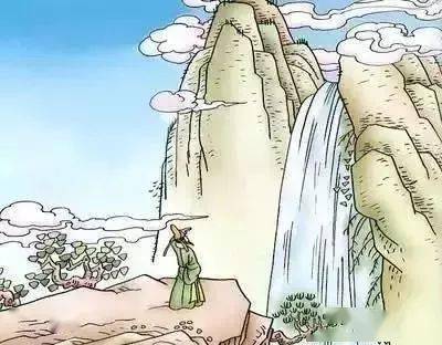 看图猜古诗,来一场属于你和孩子的诗词大会!_明月_文化_瀑布