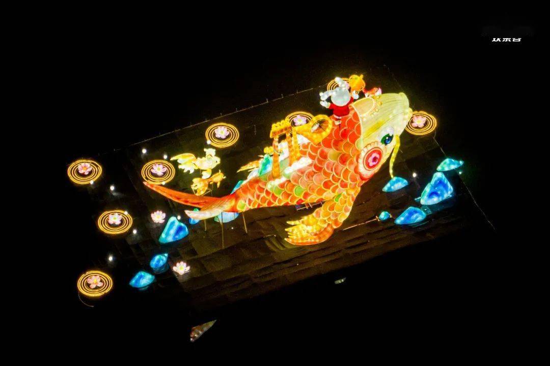 寄托美好祝福集合东湖建筑,山水,湿地,莲花,锦鲤将东海龙太子传说融入