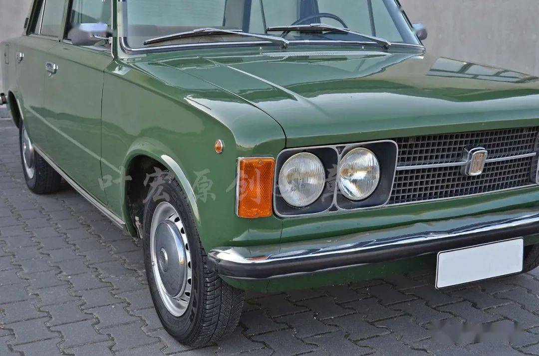 老车分享 1971年意大利原装菲亚特124