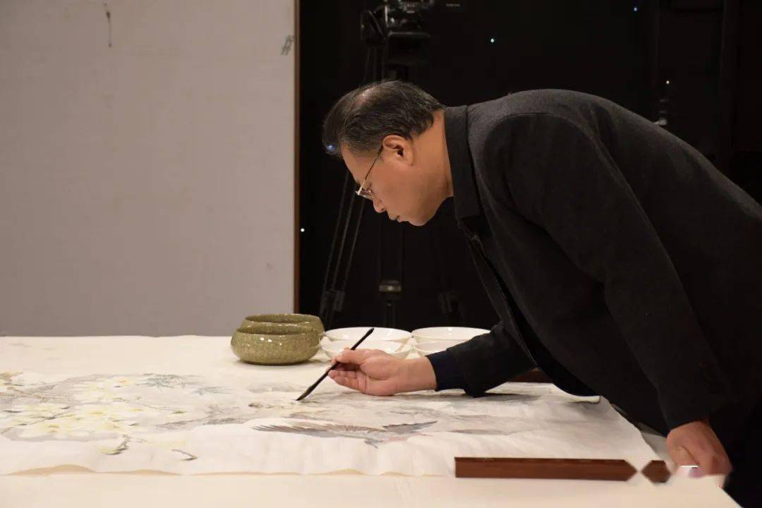 2023美术界春晚作品展播 杨若云_cm_工笔_全国性