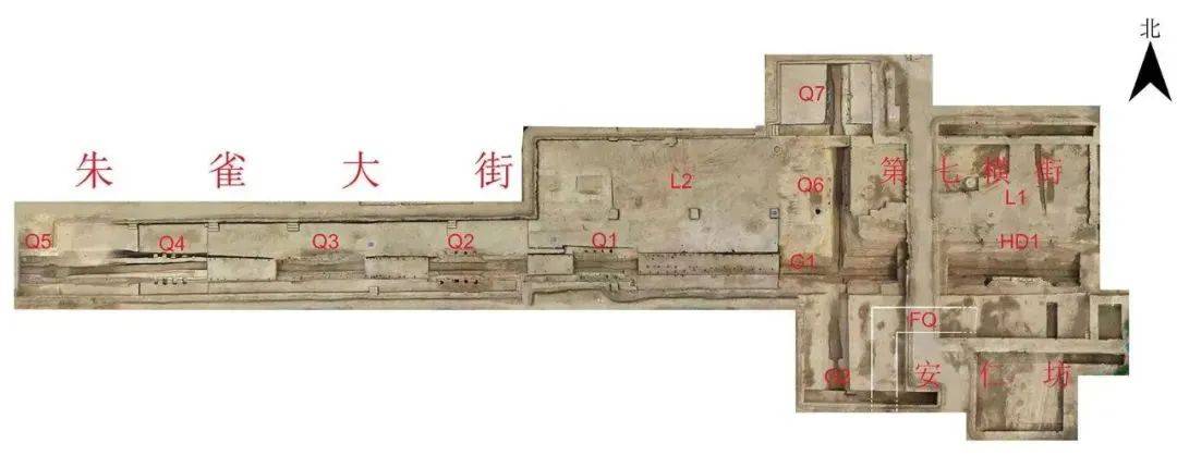 西安发现我国古代最早的五桥并列遗址_朱雀_大街_考古