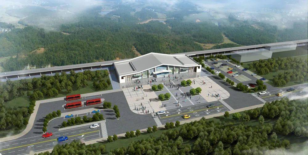 镇雄2座火车站主体全部封顶!_工程_铁路_集团