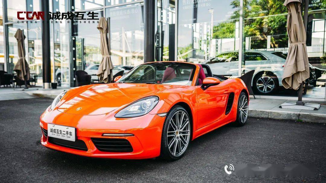 敞篷小跑,干练拉风,回头率不输911!【保时捷718 boxster 2.