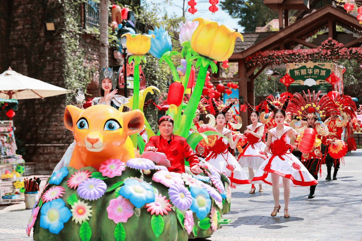 新春山海大巡游！来深圳东部华侨城欢喜过大年