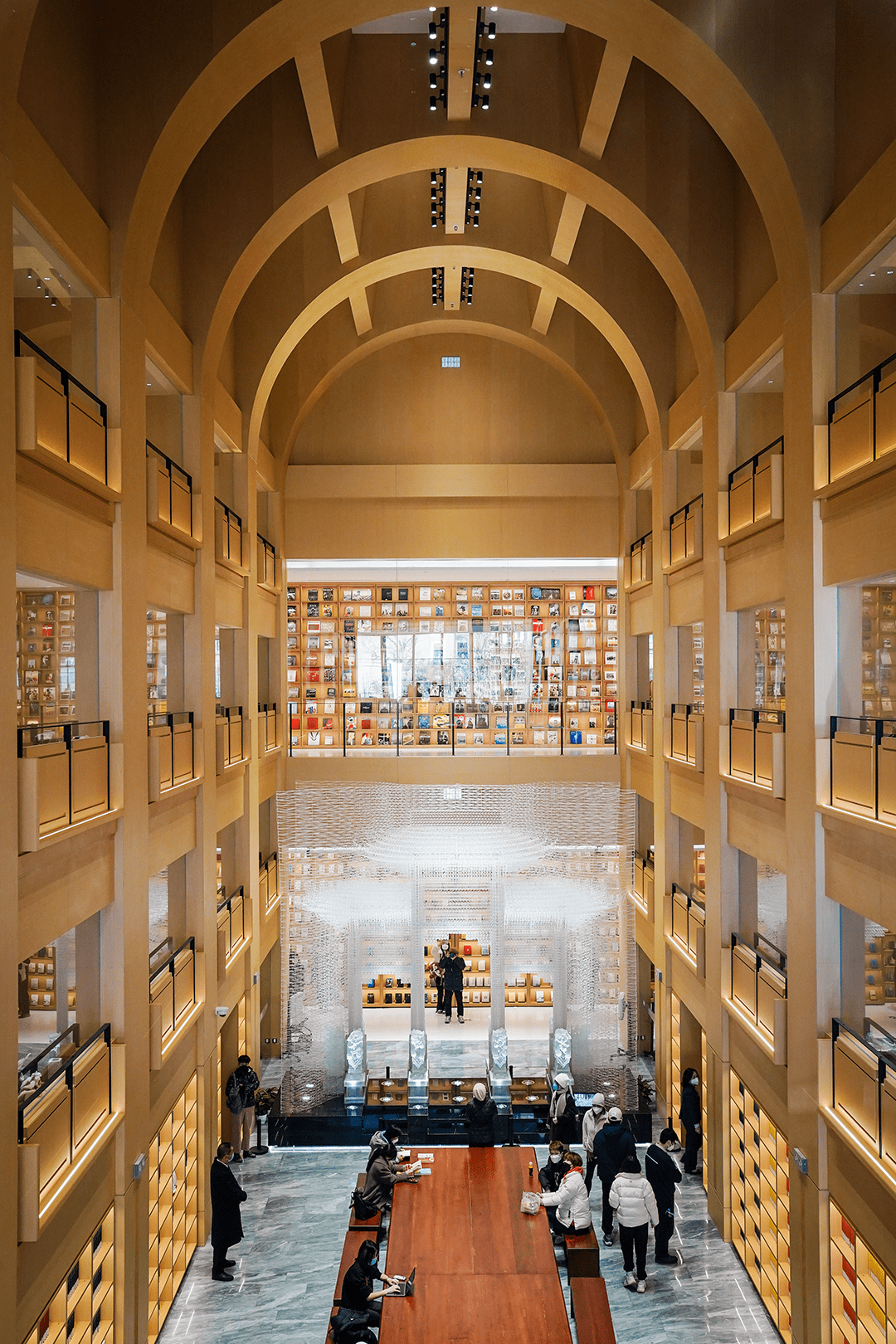 「徐家汇书院」开馆,满是书香气的巨型盒子,魔都又添文艺新地标!_空间