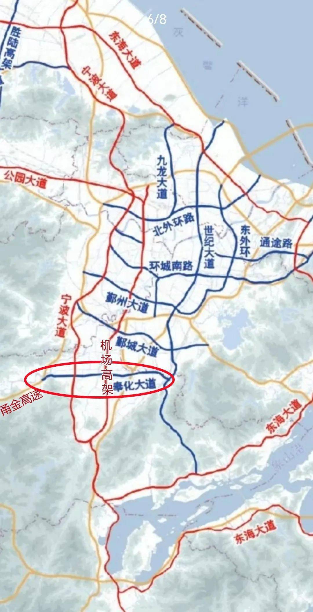 宁波高架规划图图片