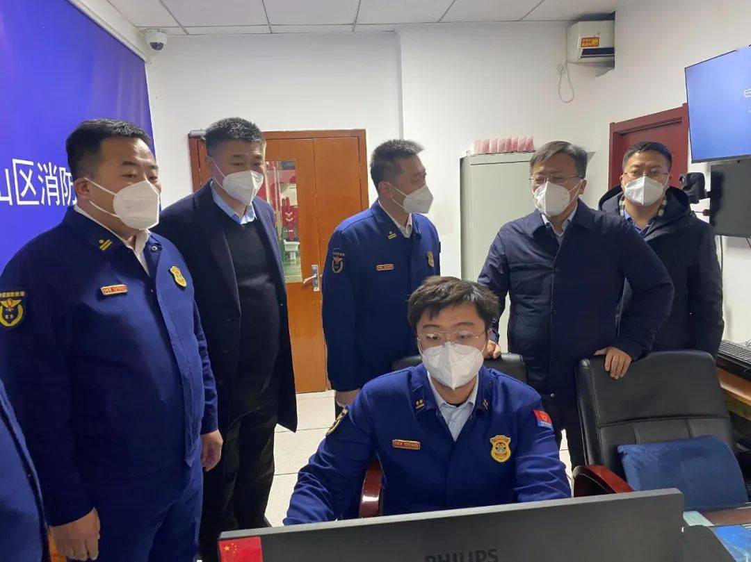 中山区区委书记张洪喜带队开展节前检查并走访慰问消防指战员_工作