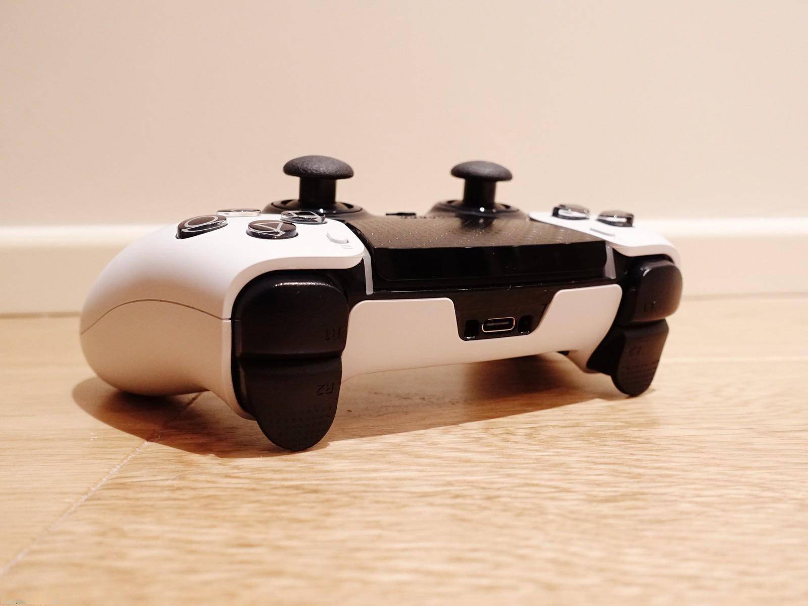 ps5高自定义手柄dualsense edge手柄开箱视频_进行_圆顶_模组