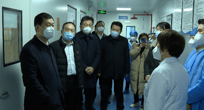 姜凌刚 张晖等县领导看望慰问春节一线工作人员_郓城_群众_人民