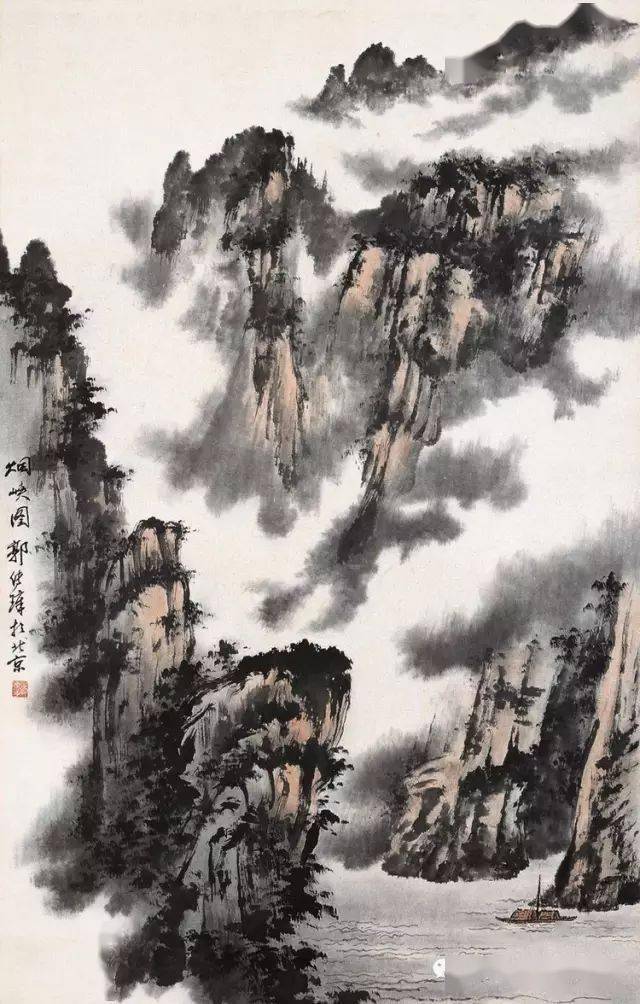 1929年从师祁井西,李鹤筹学习山水,花鸟画,并临习宋,元,明清各代名作.