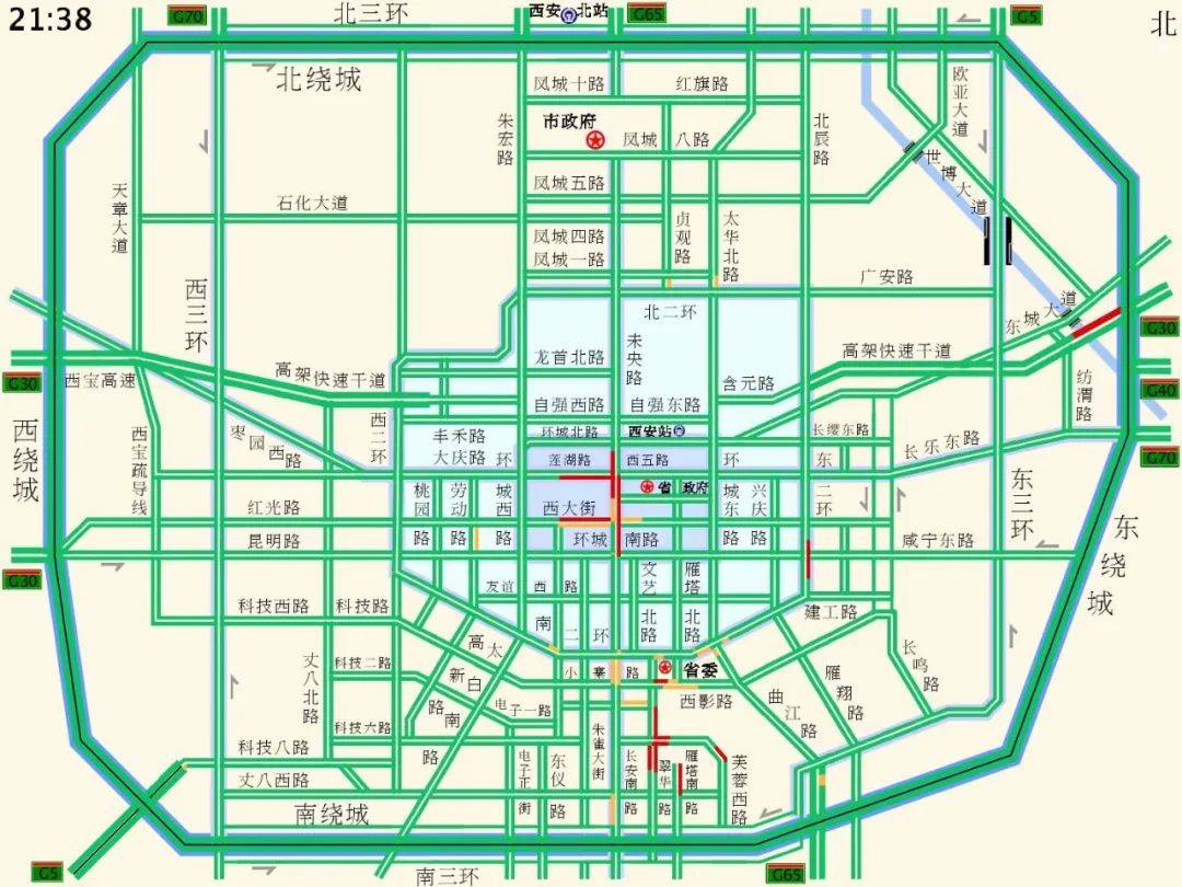 大唐不夜城交通管制首夜！记者直击现场→（大唐不夜城在哪条路上）