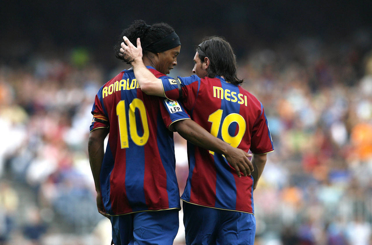 温苏埃:我问梅西为何不练任意球,他说这是小罗等前辈的时刻_罗纳尔迪