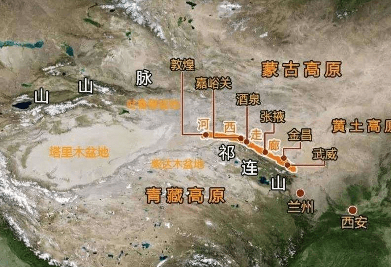 自古以来的祁连山都具有重要的位置,他的存在就像是一个分界线,因为