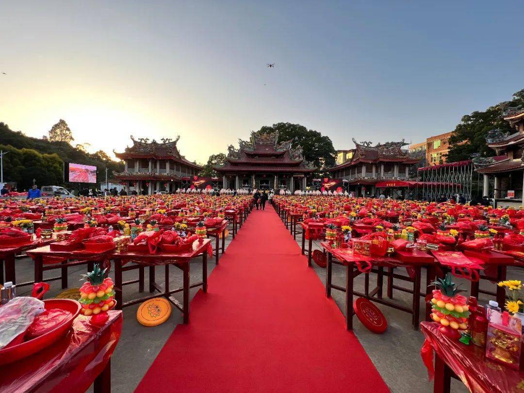 漳州人拜天公场面太壮观!红红火火,闽南人的大日子来了.