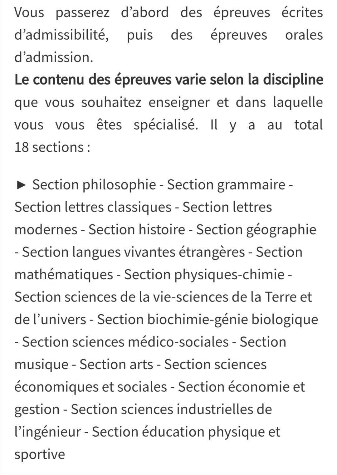 考察的科目有:法语论文写作(dissertation fran04aise à partir