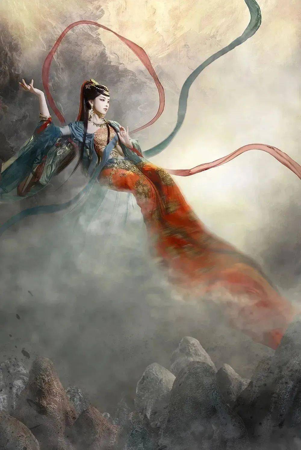 清华美女学霸cos菩萨,火出国!