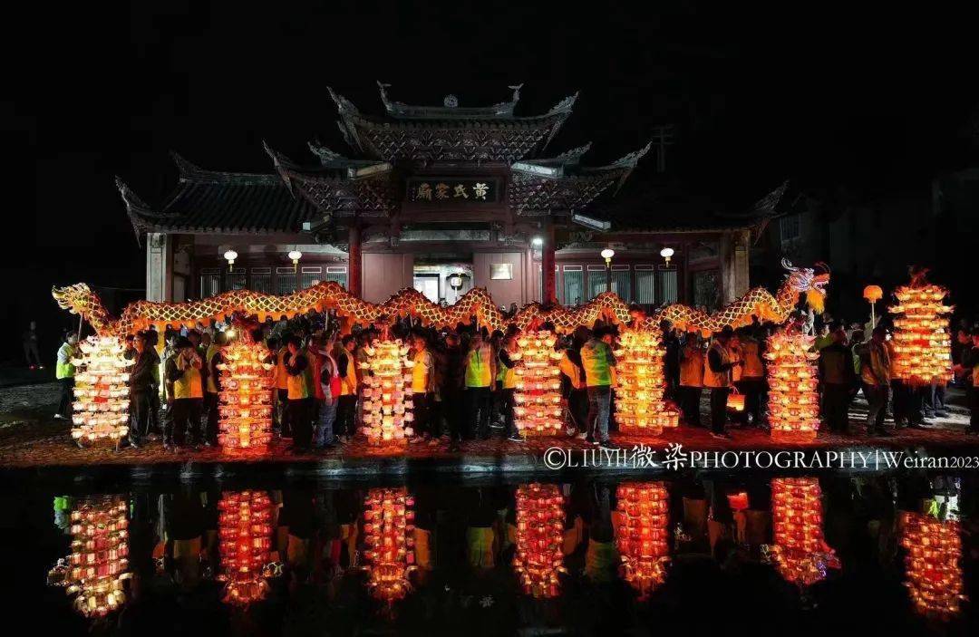 连城芷溪游花灯太热闹了!朋友圈里刷爆了._郭亦斌_龙岩_民俗