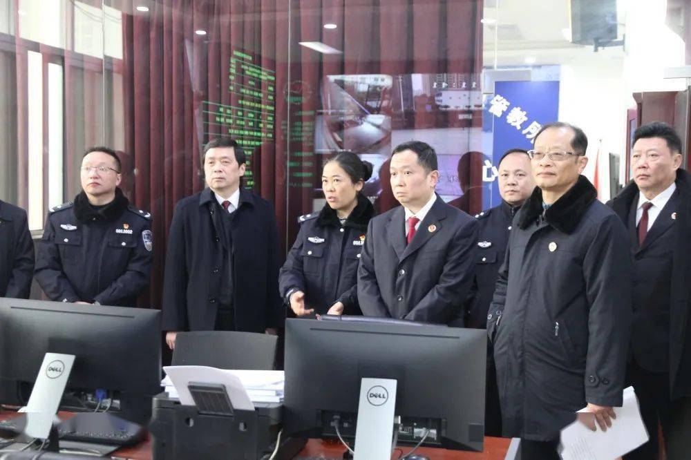 市人民检察院第一分院副检察长肖波一行到未管所调