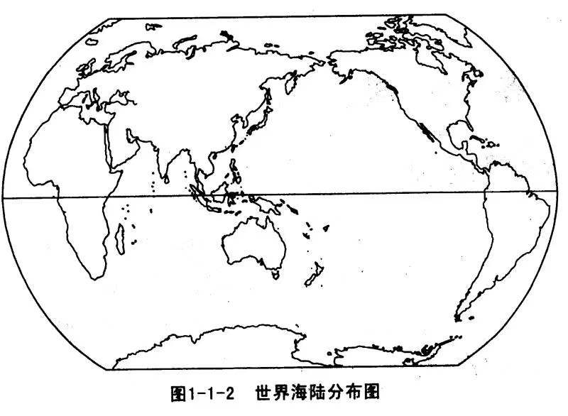 10张世界分洲空白线描地图(可填充打印)众所周知地理公开课是要有亮点