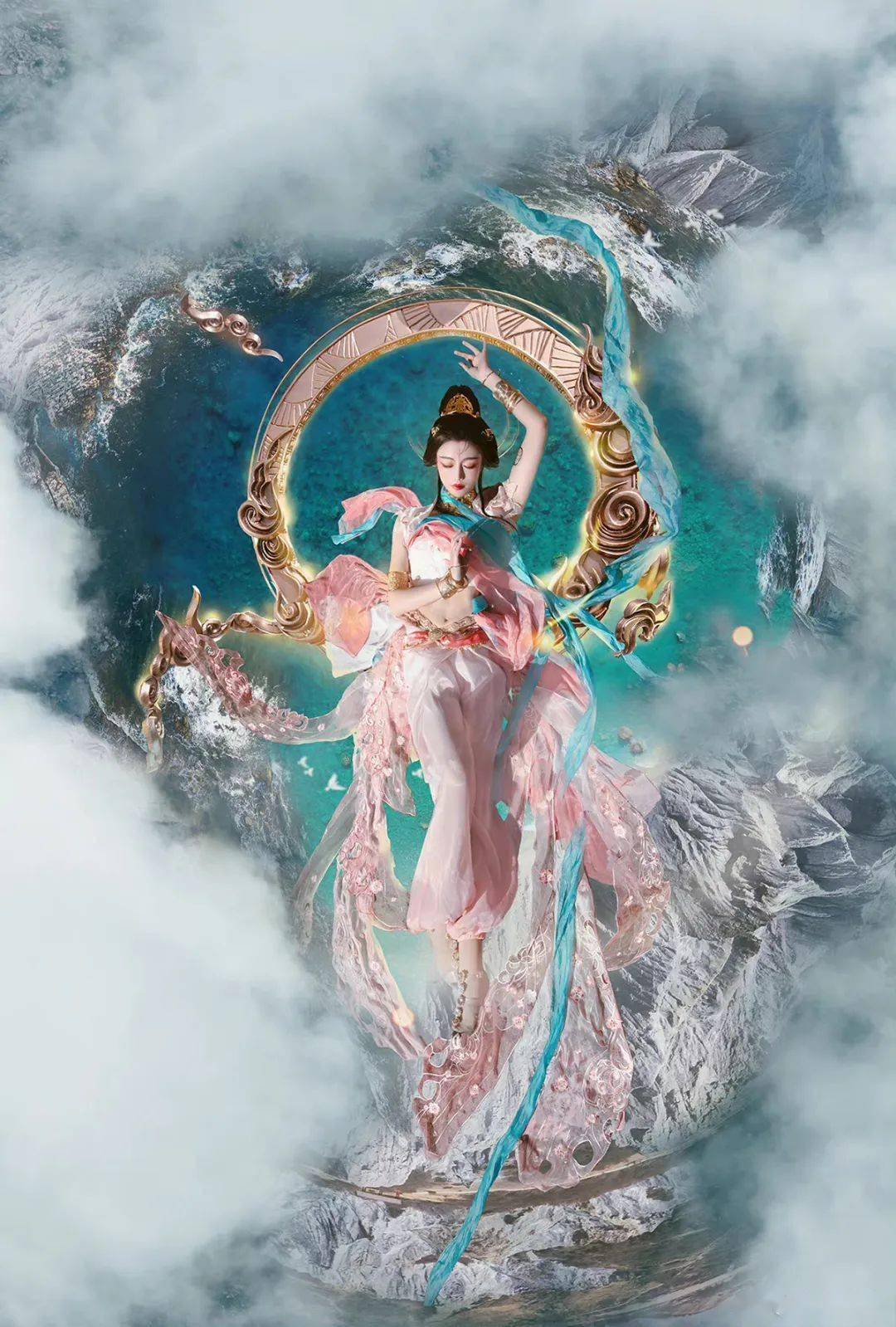 清华美女学霸cos菩萨,火出国!_敦煌_中国_文化