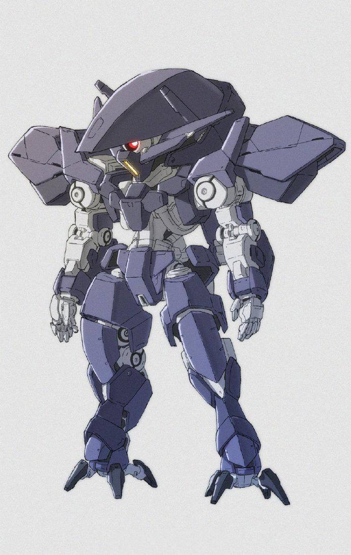 q版铁血高达机体插画,巴巴托斯与但他林大家喜欢哪张?