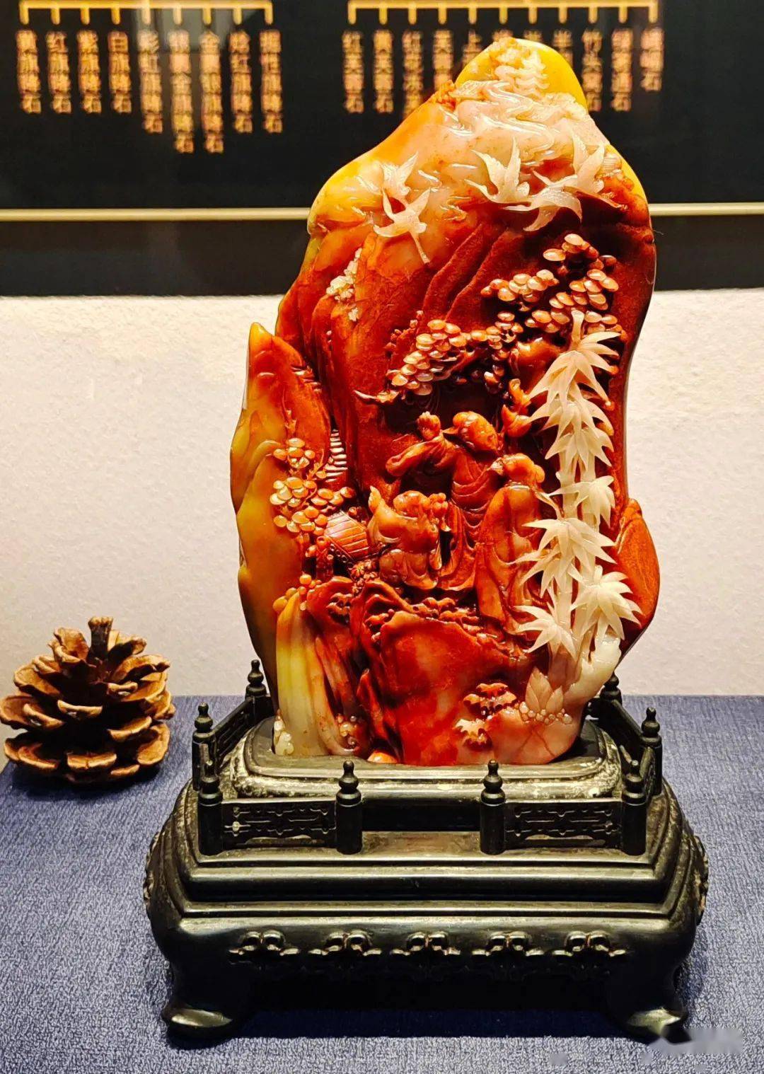 花脚大仙分享无锡博物院特展:《石之天成——寿山石雕刻展》上篇_工艺