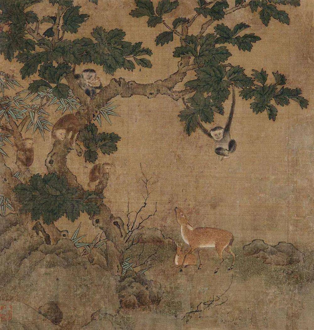 易元吉画猿猴_作品_中国_古代