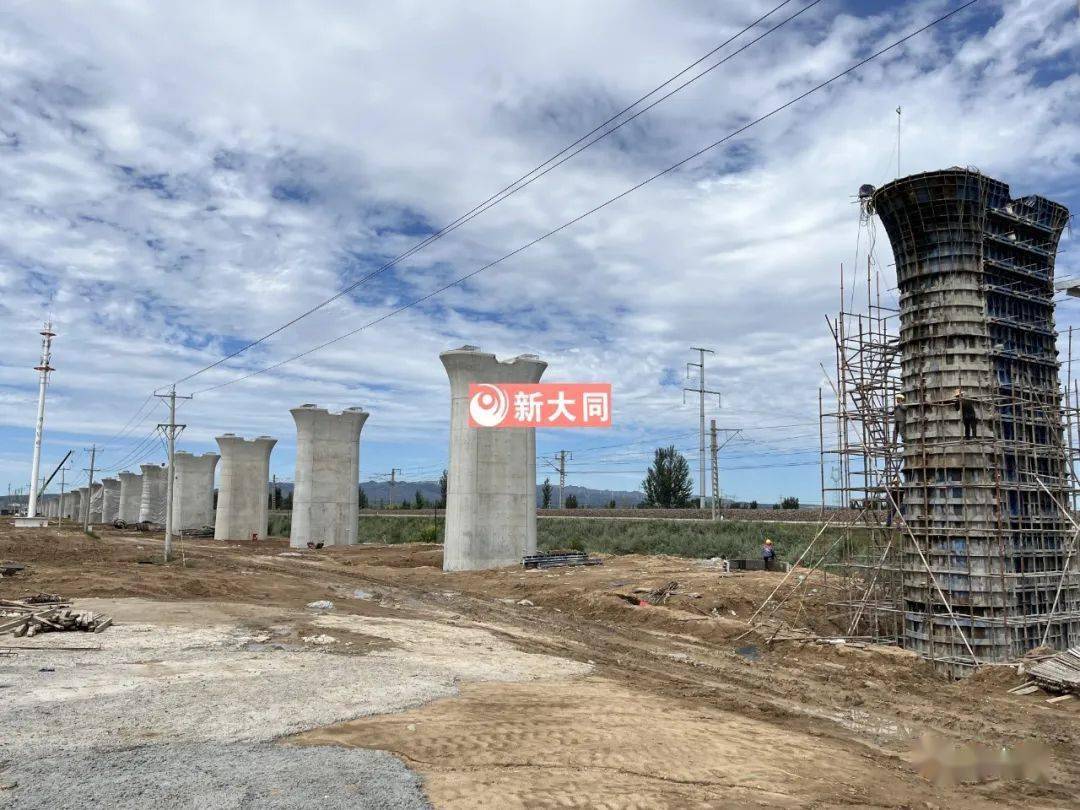 集大原高铁进入架梁施工阶段_大同_铁路网_项目